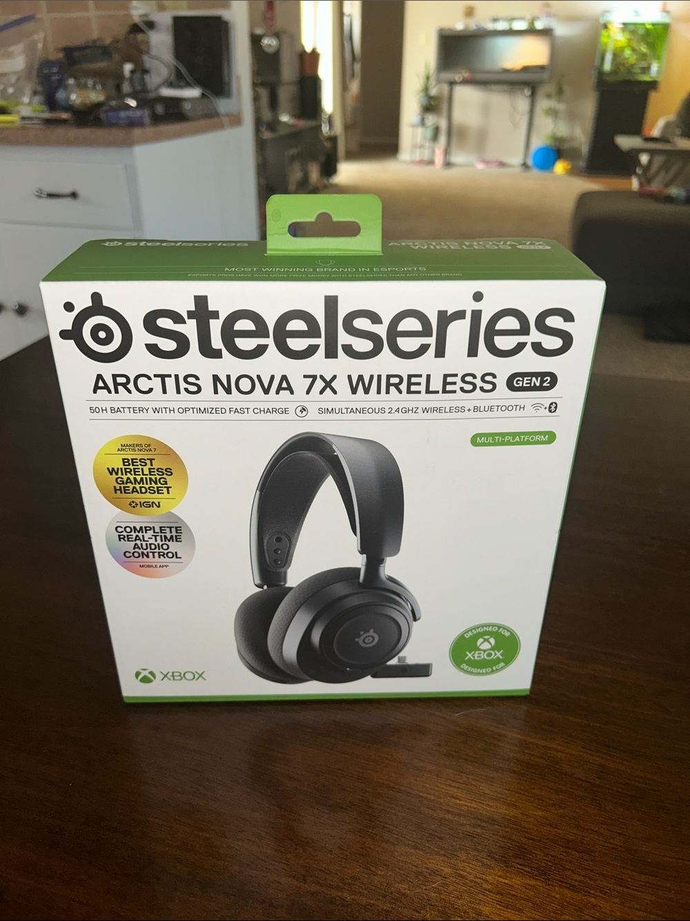 SteelSeries Arctis Nova 7X Wireless Gen 2 Headset - Black